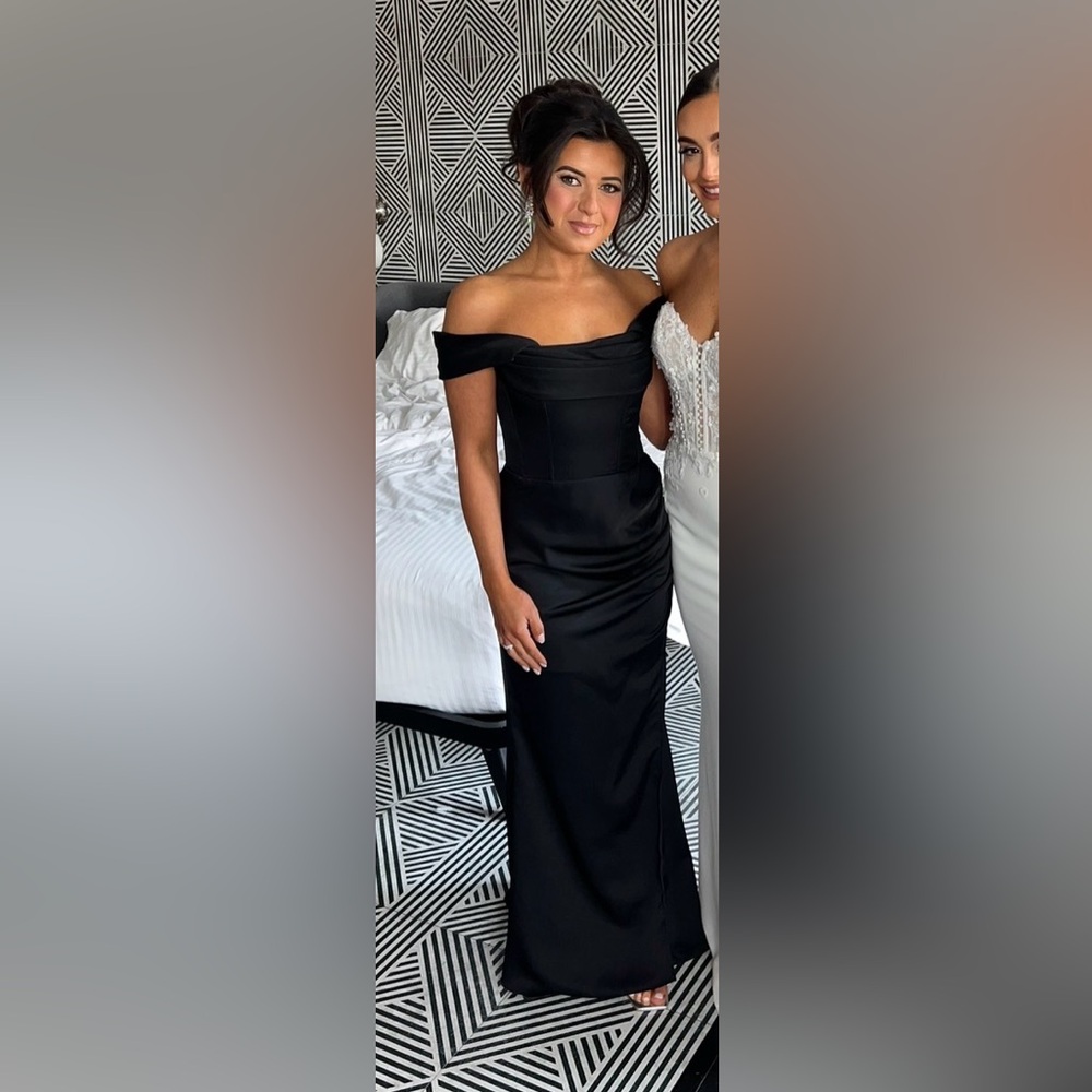 Club London Elegant Black Dress